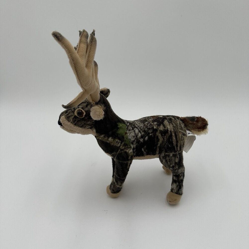 Wildlife Artist Camo Deer Buck Wild Camouflage Mini Plush Toy 9” Stuffed Animal